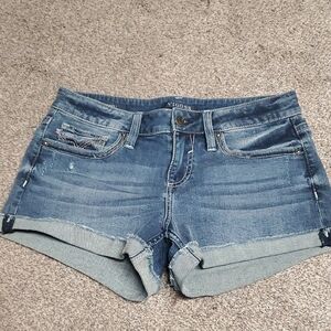Vigoss Blue Denim Cutoff Shorts